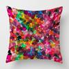 Décoration d'intérieur Housse de coussin décorative à motif abstrait coloré Housse de coussin à motif Convient pour canapé, chambre à coucher, voiture