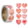 Heart Sticker Self-Adhesive 2.5cm Easy To Use for Couples Students and Craft Enthusiasts Diverse Decorative Needs
