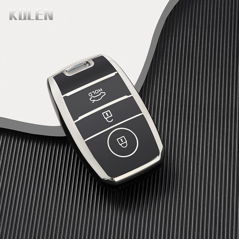 Fashion Tpu Auto Key Fob Cover Case Housing Fit For Kia Rio 5 Sportage Ceed Cerato K3 K4 K5 Sorento Optima Picanto Soul Forte 3 4 Buttons