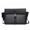 Business Style Crossbody Bag for Men's Large Capacity Commuting Multi-functional Chest Bag Motorcycle One-shoulder Riding Postman Bag