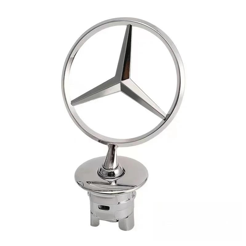 Zinc Alloy Car Front Hood Emblem Badge Accessories For Mercedes Benz AMG W213 W223 W240 W212 W222 W221 W211 W220 W210 W207 W140