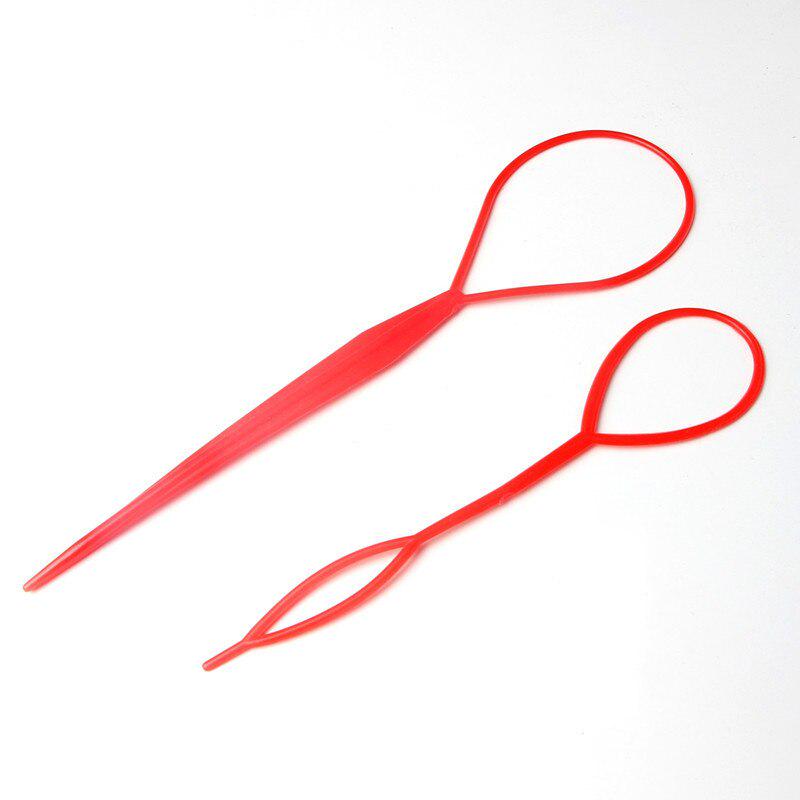 2PCS Hair Style Maker Hair Styling Tools Hair Accessories Hair Pin Disk for Women Girls DIY Pull Pins