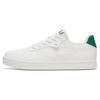 Basic Slip Resistant Durable Low Top Skate Shoes Men Sneakers White Green 112518015R-1