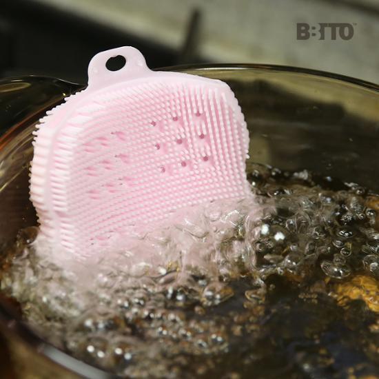 BBTTO Silikonowy ręcznik dla niemowląt 2 kolory