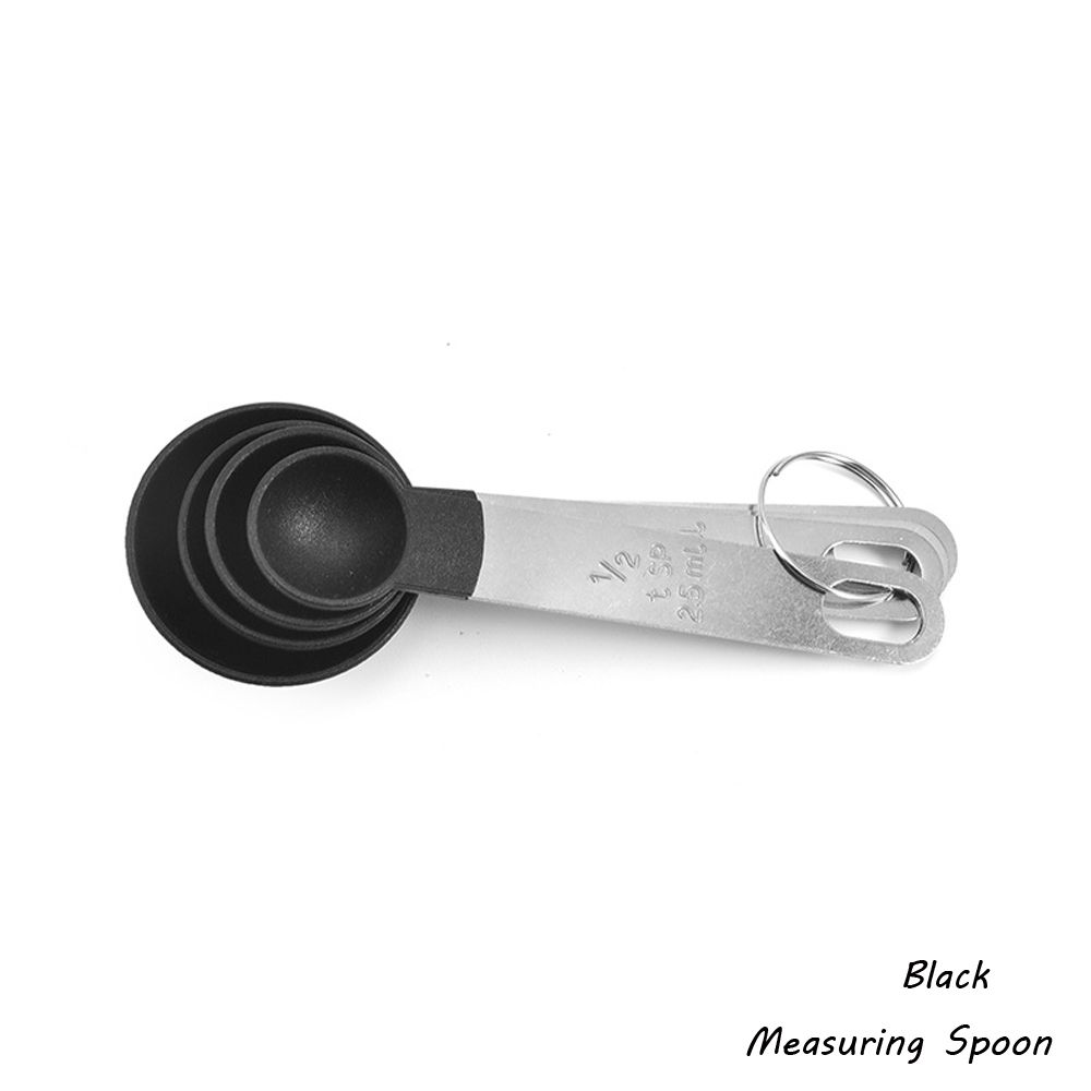 Plastic Stainless Steel With Scale Kitchen Gadgets Measuring Cups Flour Scoop Measuring Spoon