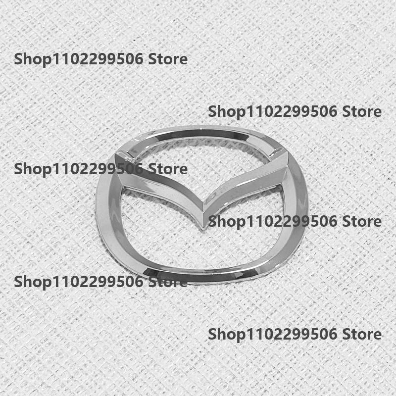 MAZDA 105mm 115mm 125mm 145mm ABS Car Front Grille Eemblem Rear Trunk Badge Sticker For MAZDA 2 Logo Accessorie