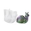 Snail Epoxy Resin Mould 3D Snail Silicone Mould for Candle Making Home Decors