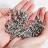 10Pcs Retro Plating Silver Alloy Accessories For Jewelry Component Making DIY Charm Decoration