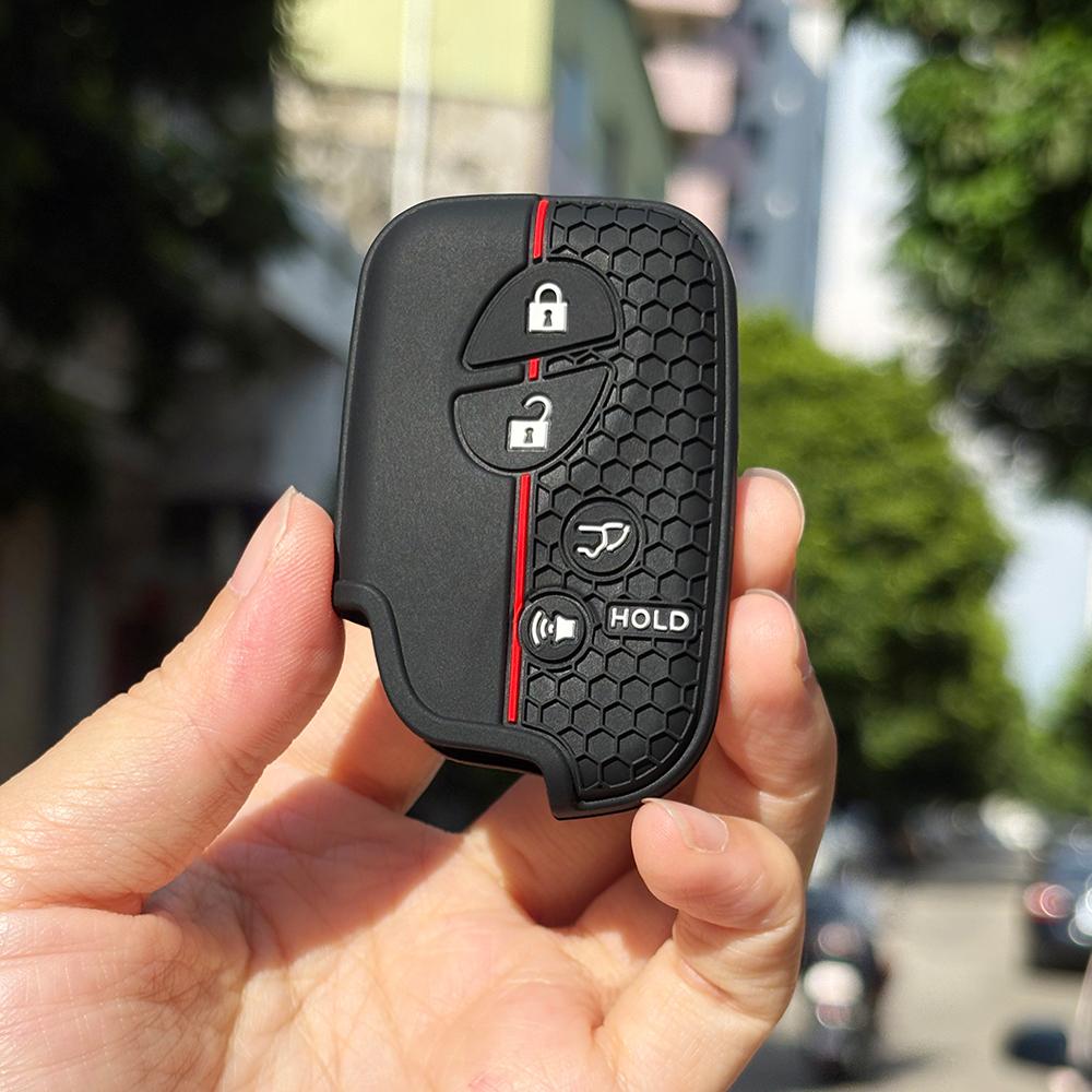 Key Fob Remote Case Mount Fit For Lexus Is Is250 Ct200H Gx460 Gs300 Is220 Rx270 Rx350 Rx300 Rubber Smart Protector Key Ring
