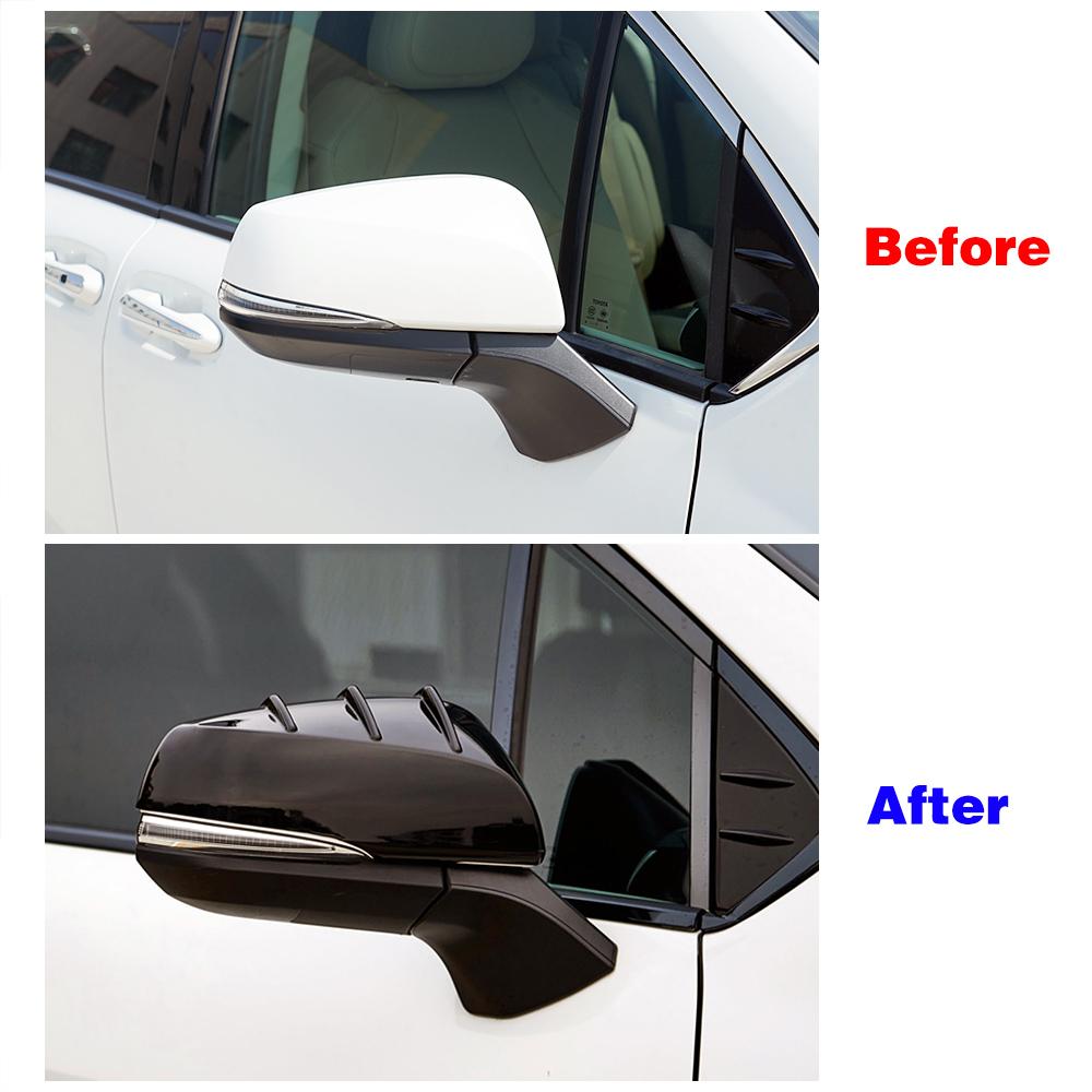 For Toyota Sienna XL40 4th  2022 2023 Car Styling Refit Rearview Caps Side Mirror Protect Cover Trim Anti