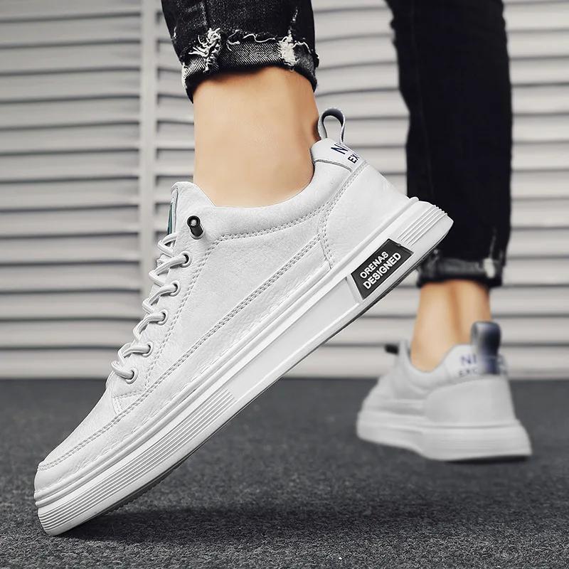Mens Shoes Casual Platform Leather Chef's Loafers Fashion Summer Sneakers Outdoor Driving Tennis Running Luxury Trainers
