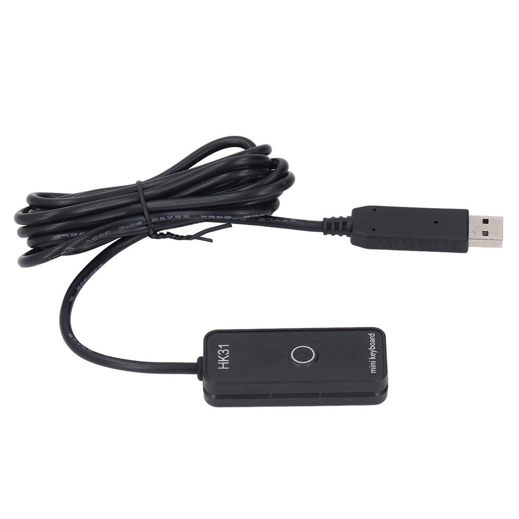 Vlastná mini USB klávesnica Programovateľná makro klávesnica Zvýšený Braillov dizajn Magnetické uchytenie HK31 1 pozícia klávesy