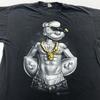 vintage HIP HOP POPEYE THE SAILOR MAN T-Shirt LARGE rap cartoon soft