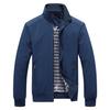 Spring Autumn Casual Solid Slim Jacket Men Overcoat Stand Collar Jackets Men's Jacket