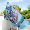 1pc Cartoon Beach Towel Honkai Star Rail Cartoon Beach Towel Cute Kawaii Room Decor Bath Girls Children Hand Towels For Bathroom