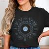 Oriental Horoscope Signs T Shirt Zodiac Astrology Unique Astrological Vintage Stretched Streetwear Fashion Soft