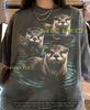 Loutre de Mer Amoureux des Animaux Faune Nature Comfort Colors® T-shirt, Animaux Mignons Loutre de Rivière Graphique Délavé Rétro Y2K Streetwear Tee