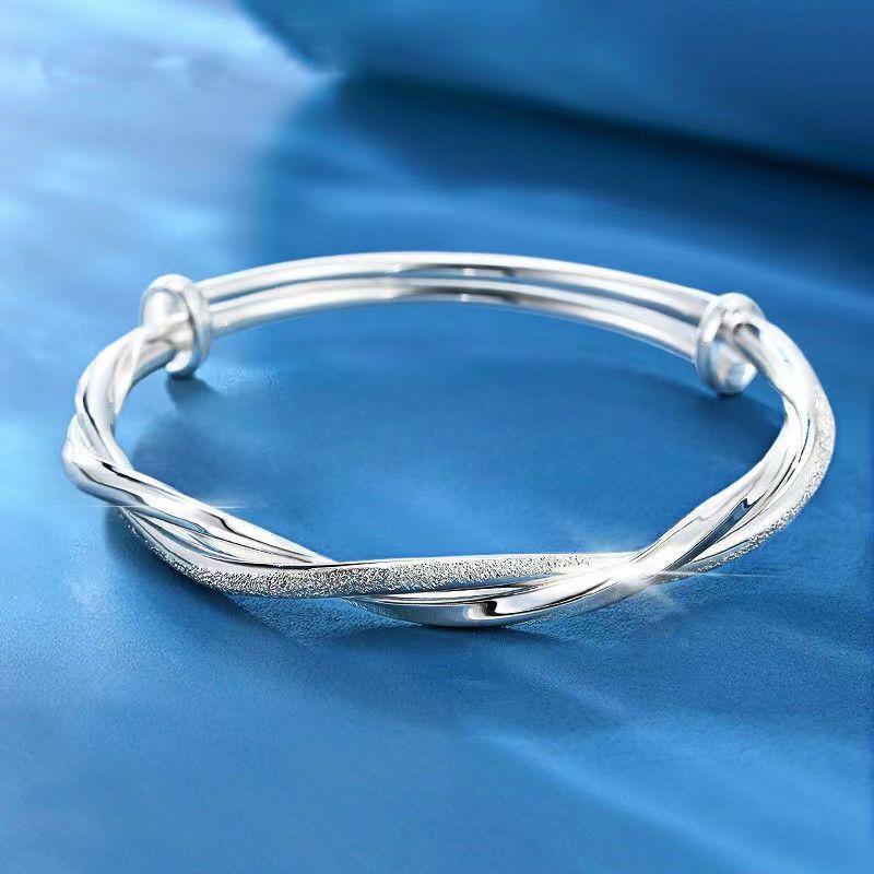 Bracelets en argent Sterling 925 avec cloches creuses et boules réglables, cadeaux de vacances à la mode, bijoux de fête de mariage