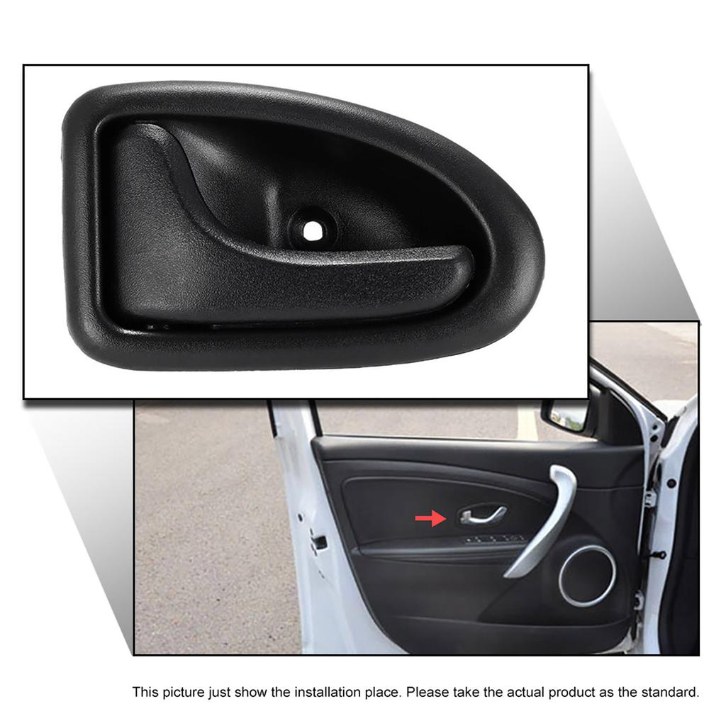 Left Side Interior Door Handle, Black ABS Replacement for  1  Onwards   1998-2002, with Easy Door Opening and Closing