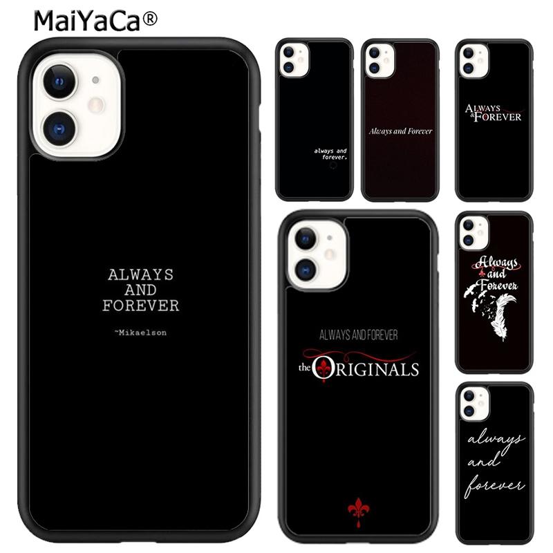 The Vampire Diaries Always And Forever Phone Case For iPhone 17 Air 16 Pro Max 15 14 Plus 12 13 Cover Coque