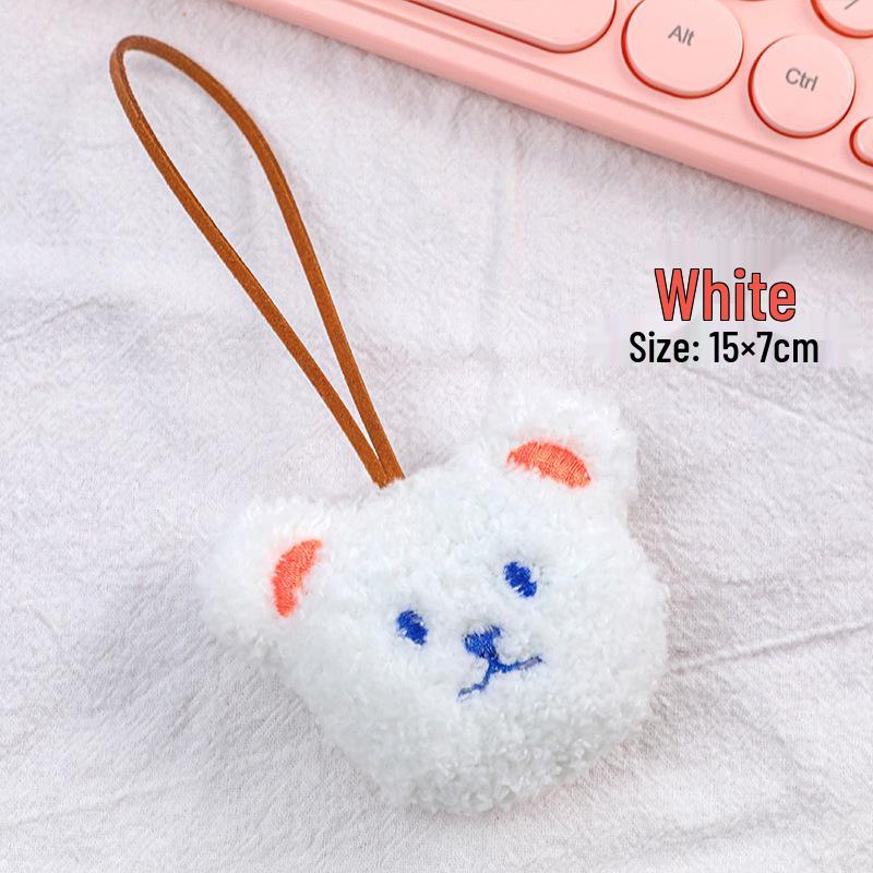 DIY Cartoon Bear Plush Keychain Pendant