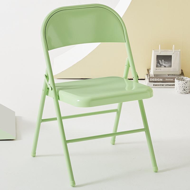 Tragbarer Klappstuhl mit Rückenlehne - Ideal für Zuhause, Büro, Konferenzen oder den Außenbereich