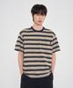 Syupeodeulai Logo Stripe T-Shirt Beige Sduiscq23Beg