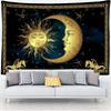 Celestial Sun and Moon Tapestry  Mystical Art for Living Room Decor Boho Style Enhance Your Space with Cosmic Vibes