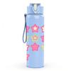 1PC Multi Color Star Collection 750ml Color Plastic Sports Water Bottle Leakproof Flip Straw Lid Suitable for Sports Office Home Use