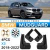 Geschikt voor BMW X3 2018-2022 auto bandenspatbord, zacht rubberen spatbord tegel modificatie