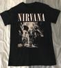 Nirvana Band T Shirt Men Size Cotton Short Sleeve DO460 Unisex T-Shirt