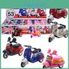 Alloy Lady Motorcycle Sheep Model Display Box 143 Scale, Powerful Return Function, Multi-functional, 107*4cm