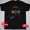 Saga Band Rock Black Unsiex T-shirt, Rock Band Shirt for Fans