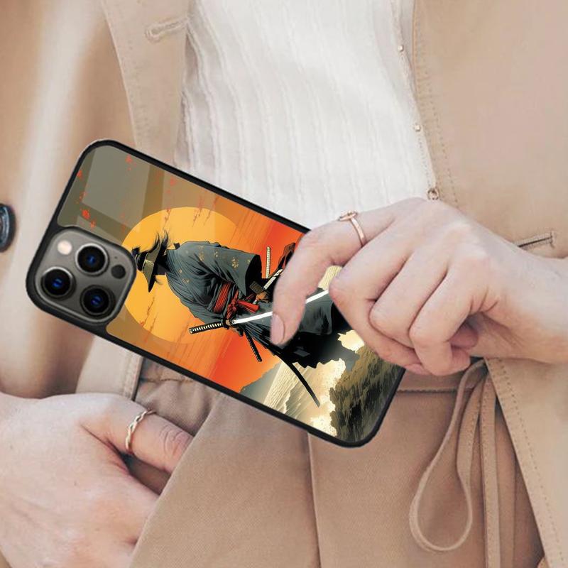 Japan Samurai Ninja Magnetic Phone Case For APPLE iPhone 17 Air 16 14 13 12 Pro Max 15 Plus Wireless Charge With MagSafe Cover