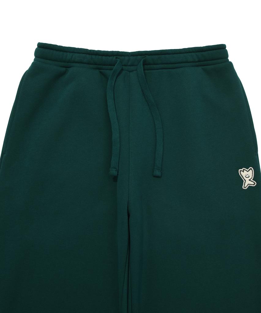 WACKY WILLY Fleece-Lined Sweat Jogger Pants Green