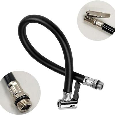 Air Pump Replacement Hose Universal Tire Inflation Extension Hose Rubber Material Tire Inflation Adapter for Motorcycles Cars