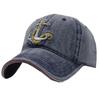 WHITE FANG Hat Vintage Damaged Cap Anchor Logo Cool Stylish CA263 Men's (01 Blue)
