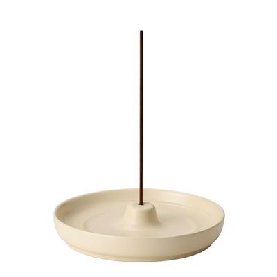 Ceramiczny Uchwyt na Kadzidło, Uchwyt na Patyczki Kadzidłowe, Kadzielnica, Prosty, w Stylu Japońskim, Stylowy, Do Użytku Domowego, Medytacja, Relaksacja, Pomoc w Leczeniu (Biały)