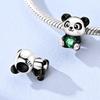 New Charms Beads Pendants Copper Panda Heart Shape Family Elephant Charm Fit Original Bracelet Woman Jewelry