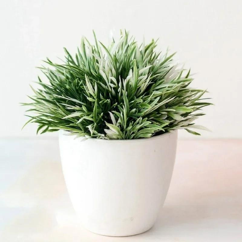Artificial Plant Bonsai Simulation Plastic Small Tree Pot Plant Potted Ornaments Home Tabl Decoration Hotel Garden Decor
