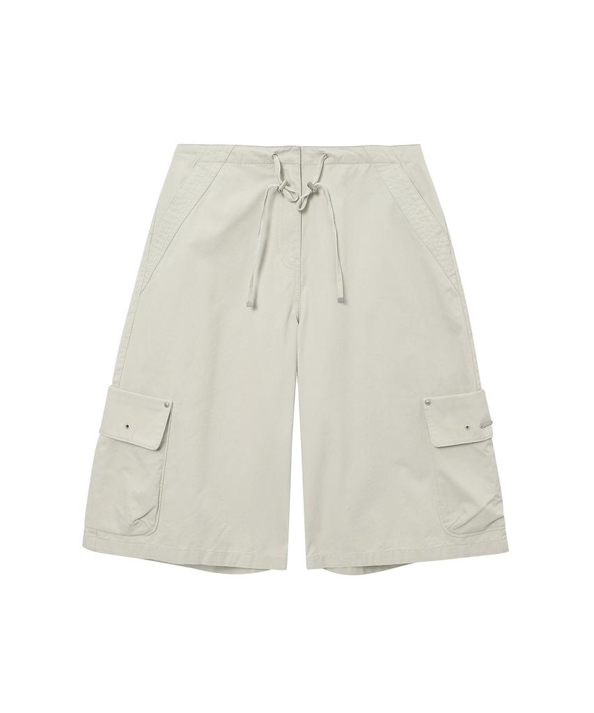 Syupeodeulai Women'S Cargo Bermuda Shorts Beige Sdfltcq54Beg