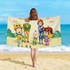 Cute Super JoJo BabyBus Animated Beach Towel Microfiber Soft Water Absorbent Quick Dry Kids Bath Towel Bathroom Accessories