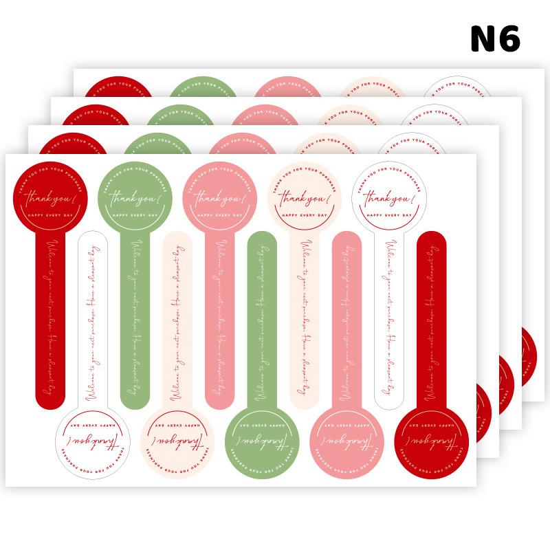 100 Stuks Stickers Lange Strips Handgemaakte Sticker, Zelfklevende Verpakking Afdichtingslabels Voor Koekje Taart Bakdecoratie, Doosafdichting