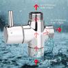 G1/2" Shower Head Diverter Valves Water Separator Adjustable Three-Way Valve For Handheld Nozzle For Faucet Bathroom Accessories Shower Diverter