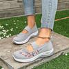 2025 Autumn Plus Size Women's Soft Sole Cloth Shoes for Middle-Aged & Elderly