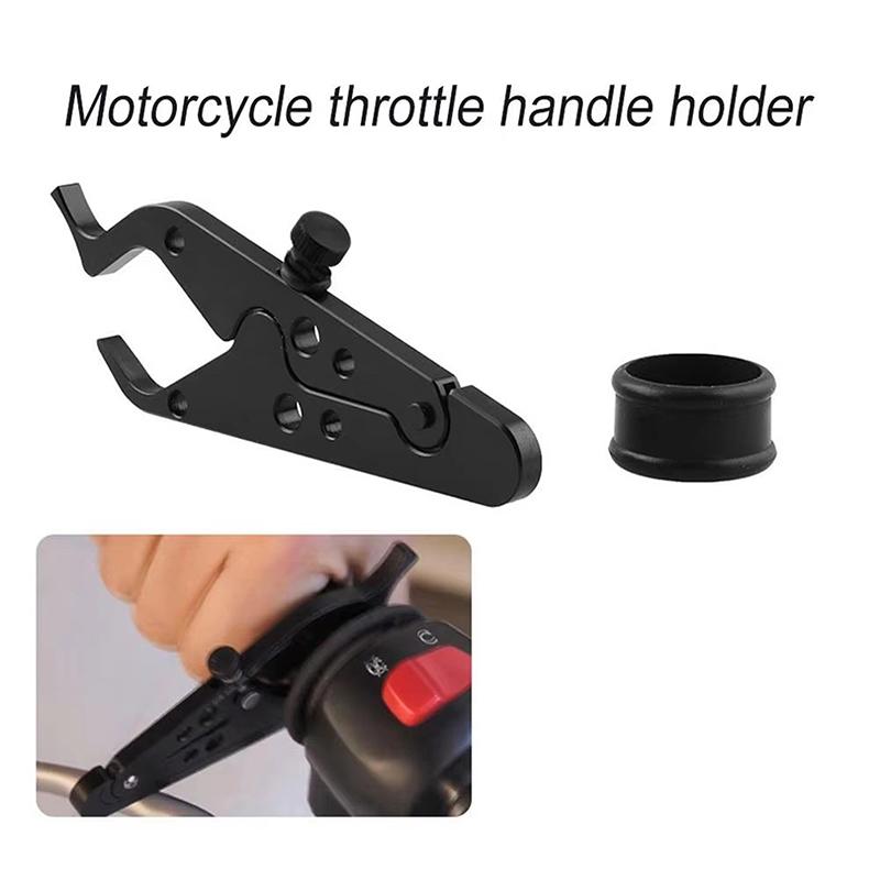 Motorcykel Farthållare Gasreglage Handtag Styre För Högkvalitativ Aluminium Låsassistent Hållare Universellt Handtag för Handled