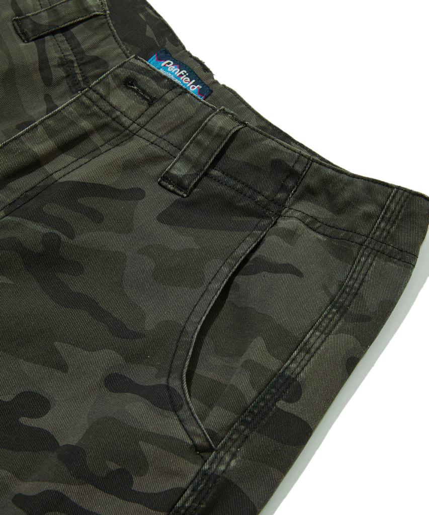 PENFIELD Camo Cargo Barrel Trousers Olive_Fs2Wp06U