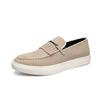 Herrskor Läder Man Herrskor för Män Lyxdesigner Loafers Plattform Män Läder Mansskor