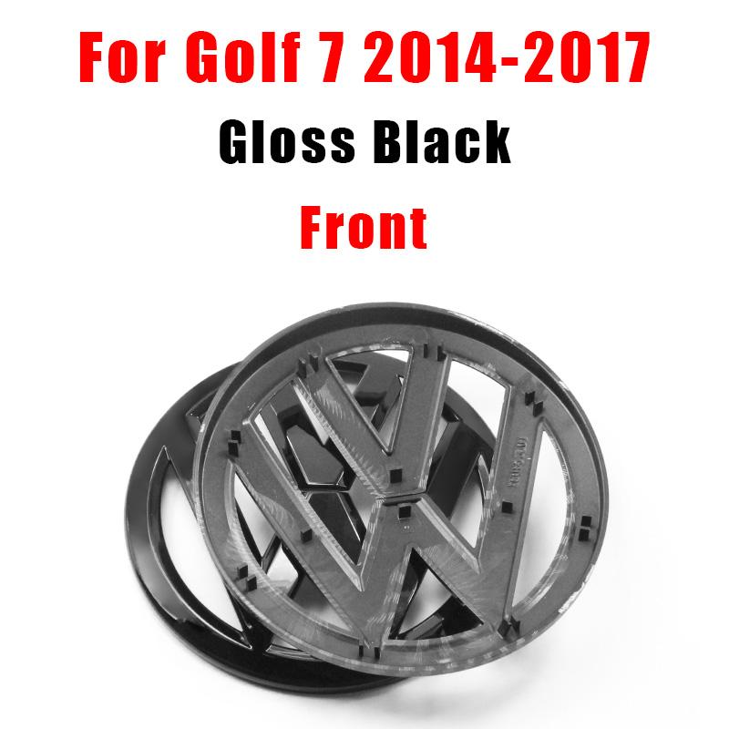 For Volkswagen VW Golf 7 MK7 Golf7.5 MK7.5 135mm 138mm Front Grille Logo Badge 113mm Trunk Lid Logo Emblem Replace Accessories
