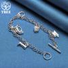 925 sterling zilveren hoefijzerlaarzen hanger armband sieraden